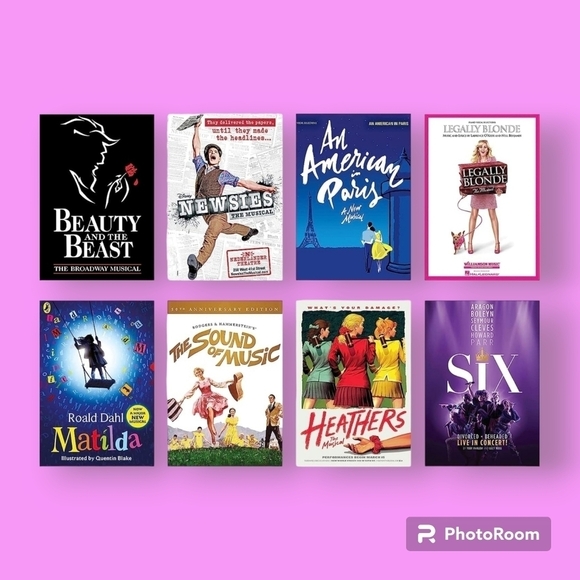 Other - American Musical Theatre Posters Set of 8 11.5 x 16.5 inches